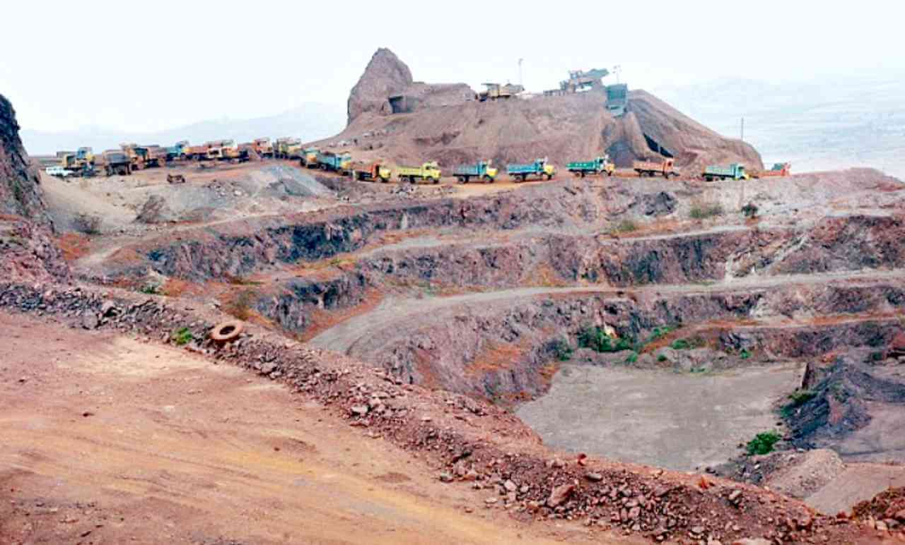 coal mine on the environment of the area