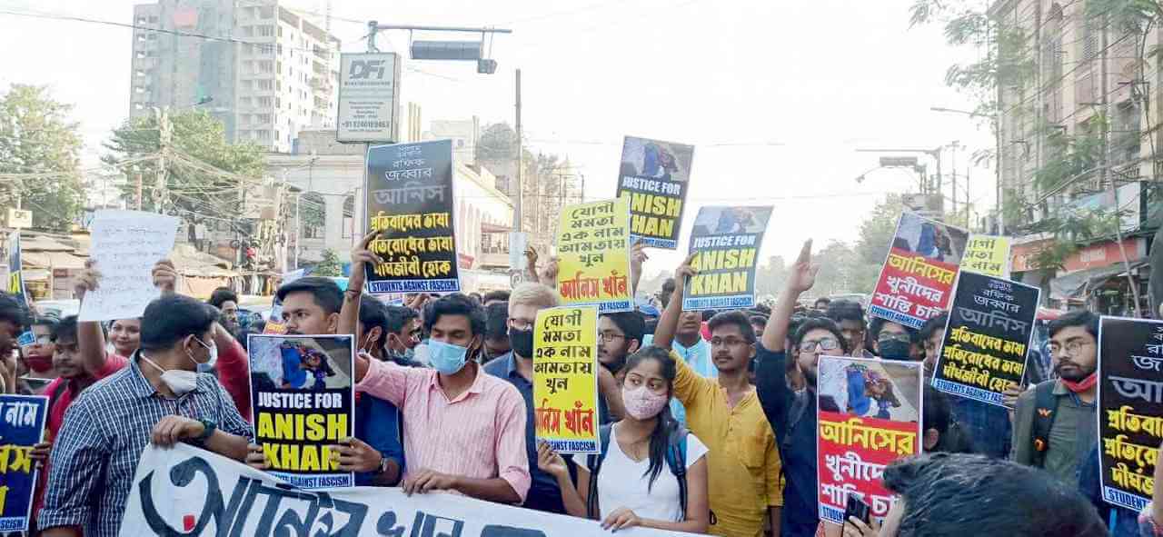 rally against anish murder